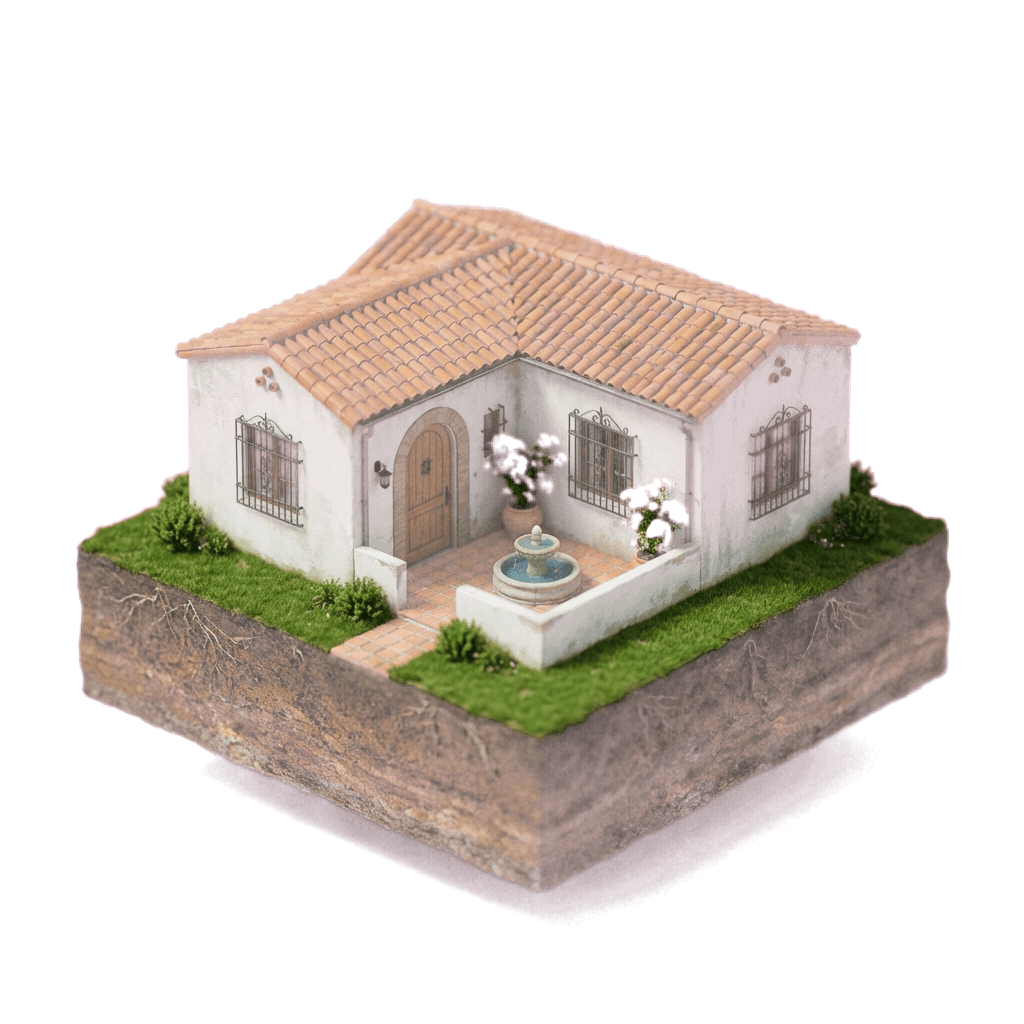 ADU architectural miniature