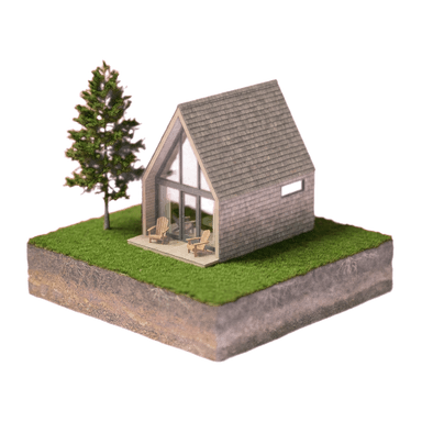 ADU architectural miniature