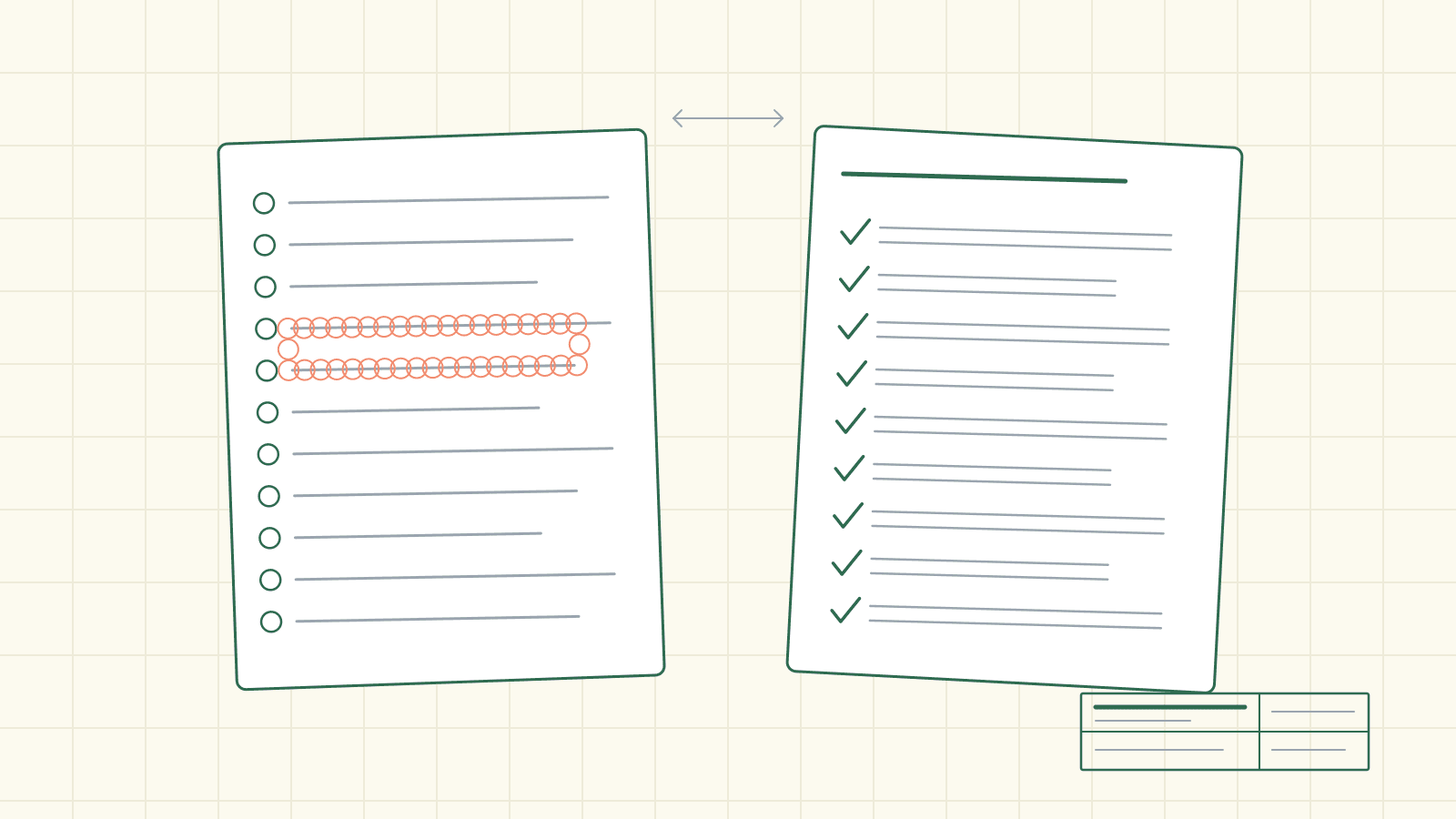 A city correction letter — dense, numbered comments — beside a drafted point-by-point response.